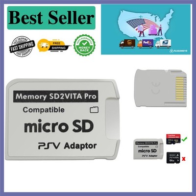 Ultimate SD2Vita 5.0 MicroSD Adapter for PS Vita 1000/2000   Fast Storage
