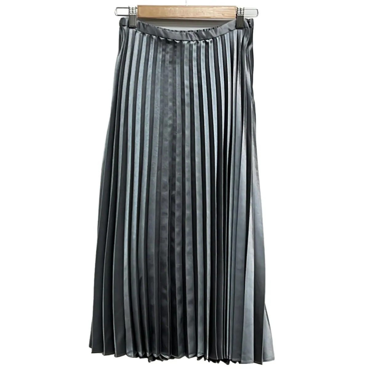 AMERI - Metal Gray Women's Skirt - image 1