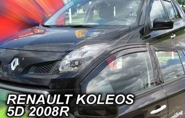 Windabweiser Regenabweiser Heko FüR Renault Koleos 2008-2016 5-TüRer 2-Tlg-image