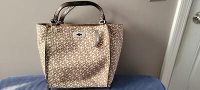 DKNY Monogram Handle Bag
