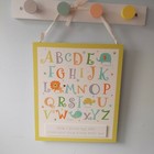 BNWT Unisex Baby Alphabet Hanging Plaque