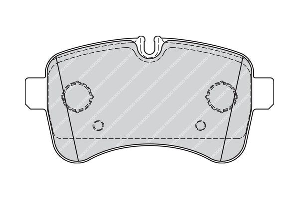 FERODO Bremsbeläge Hinten FDB1807 - Für BMW 1er & 3er (E8x, E9x)