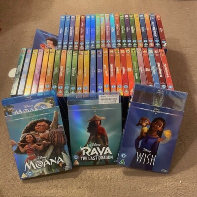 Walt Disney Pixar Classics BLURAY DVD Collection (+ Rare O Ring Covers ...