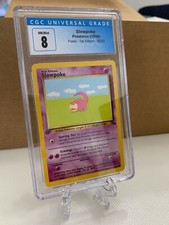 Slowpoke 55/62 CGC 8 - Fossil Set 1st Edition - PSA BGS - Pokémon Card 
