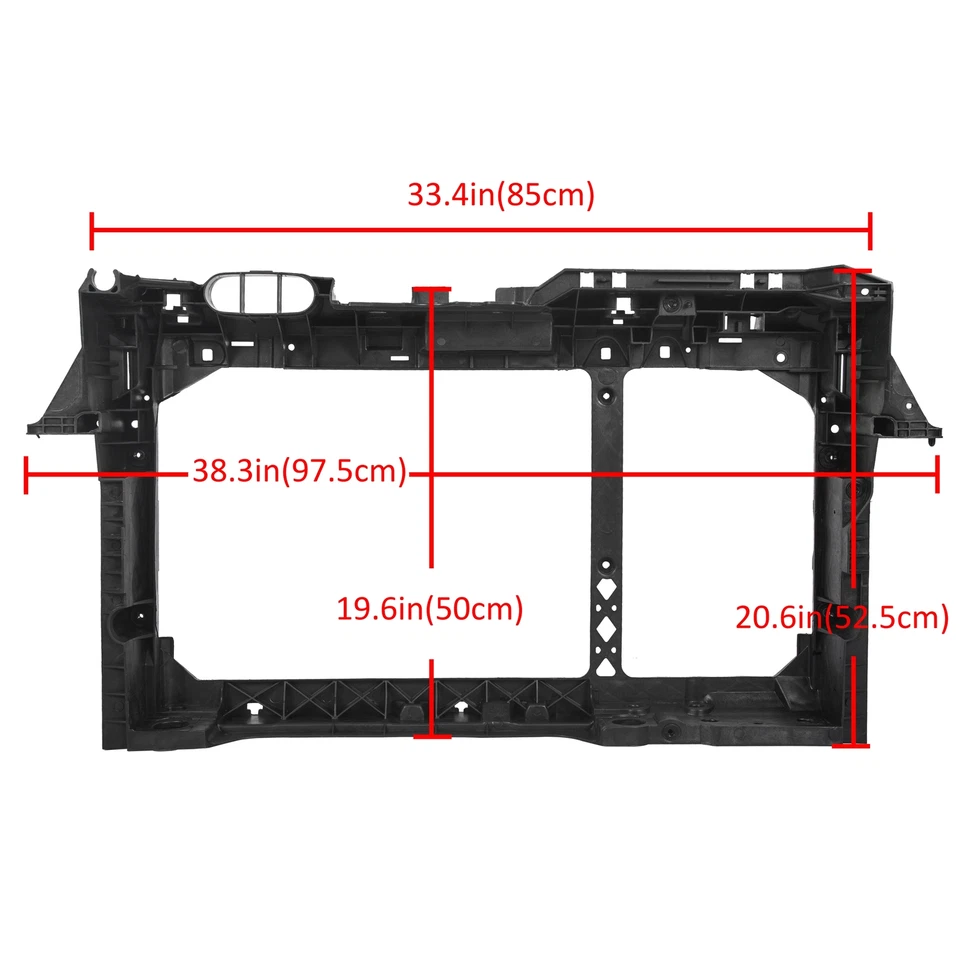 Radiator Support Assembly Core Frame For Ford Fiesta 2011-2019 2013 FO1225202 Foto 4 de 4
