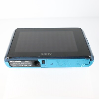 Excellent] Sony Cyber-Shot DSC-TX10 Blue 12.2MP Digital Camera