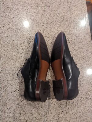 Florsheim Kierland Black Plain-Toe Derbys Florsheim Kierland Leather Plain Toe Oxfords at Hamilton  main image 4