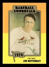 1980-87 SSPC HOF #142 Jim Bottomley St. Louis Cardinals