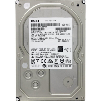 rihae5972(Tタイプ) Amazon.com: HGST Ultrastar He8 HUH728080ALE604 0F23668