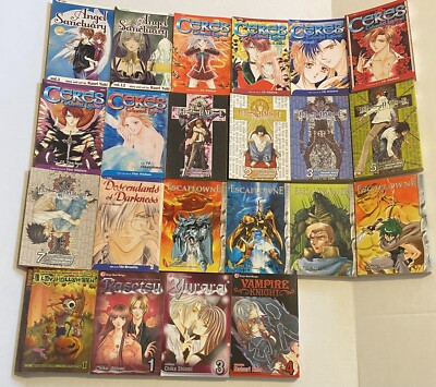 Manga Lot Horror Sci Fi Supernatural OT 22 Books Deathnote Ceres Halloween Eng