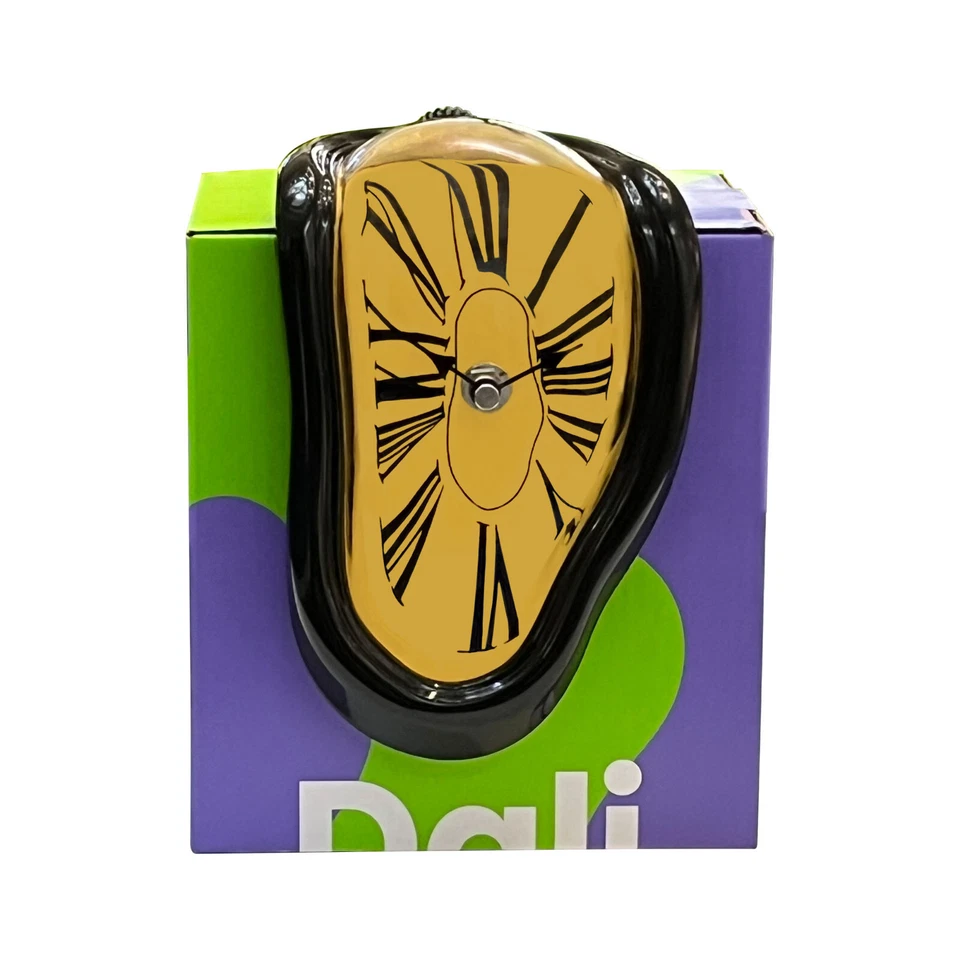 Salvador Dalí Reloj de Fusión de Escritorio/Estante - Reloj Silencioso y Completamente Funcional Foto 3 de 4