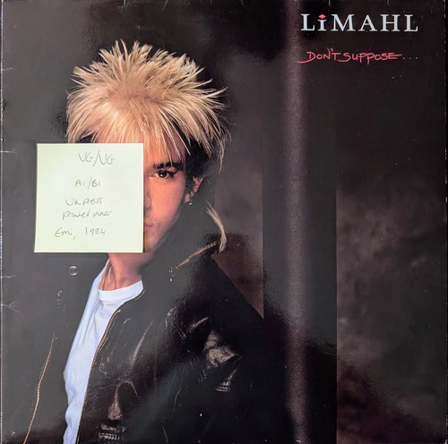 Limahl Don't Suppose Vinyl Record VG/VG PLML1 1984