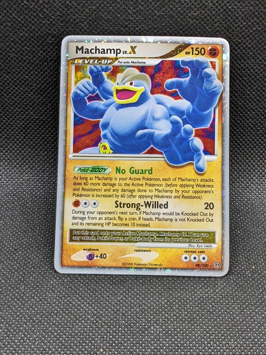 MACHAMP LV.X 98/100 Ultra Rare Diamond Pearl Stormfront