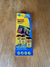 4 Rolls of Kodak Max 400 Film 24 Exp. PLUS 12 EXTRA, Exp 06/2009 New/Old Stock