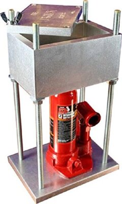 BRICK PRESS, 4-Ton / 8,000 Lbs Hydraulic Press Made in USA (Open Box)