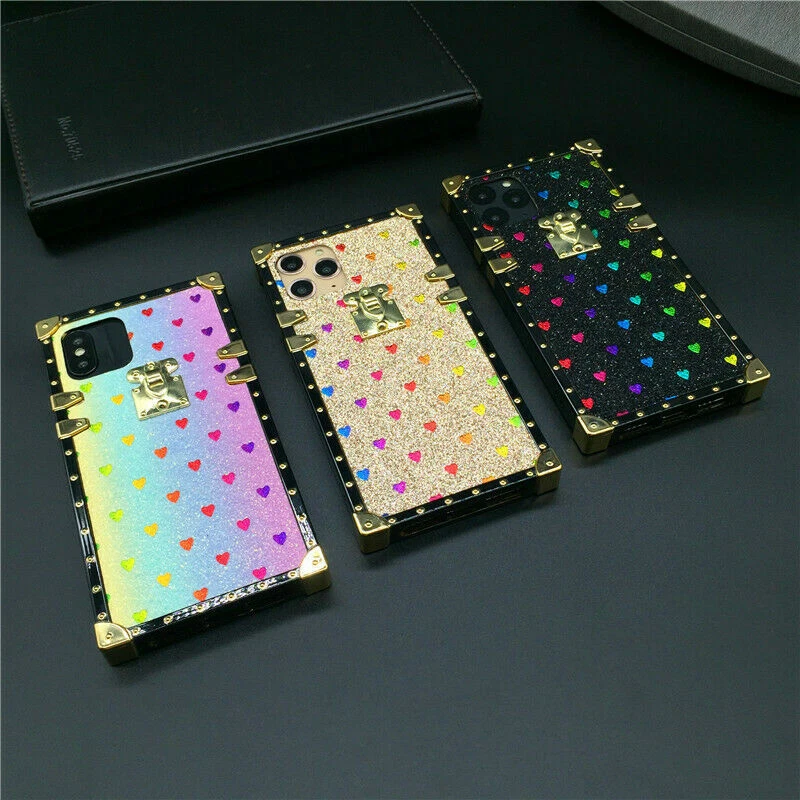 Love Glitter Cover Case For Huawei Mate 60 Nova 13 P60 Honor 90 70 60 50 200 300 - Image 3 of 4