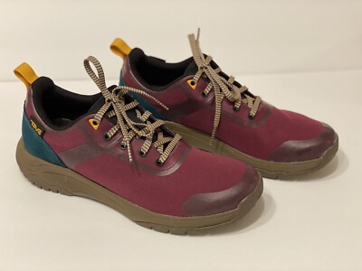 Teva Gateway Low Womens Hiking Sneaker Size Amaranth Retro EUC!