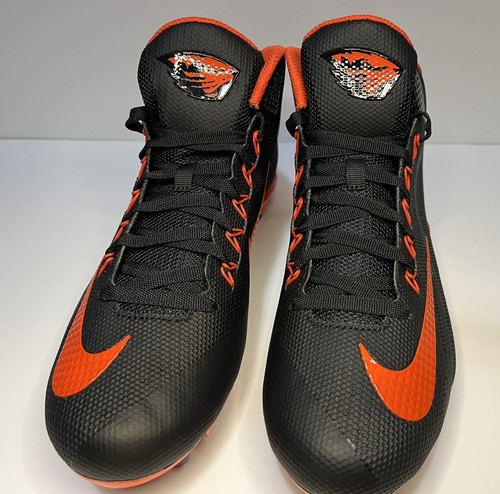 Nike Promo Oregon State PE Size: 14 Alpha Pro 2 TD 3/4 Team Issued Cleats NEW! - Picture 4 of 10