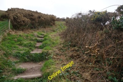 Foto 6x4 viele Schritte aus Bugle Hole Mothecombe eine andere ziemlich steife c2014