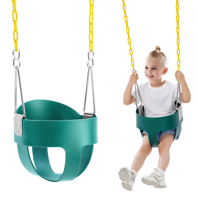 VEVOR Toddler Swing Seat High Back Full Bucket Baby Swing Seat