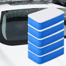 5x Car Windshield Wool Felt Brush Care Glass Oil Film Cleaning Wipe Block Tool