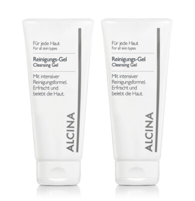2x Alcina B Reinigungs Gel pflegende Kosmetik 150 ml