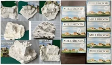 Millbrook - Paint English Village Milestones For YOU PICK Church Bakery Cottage
