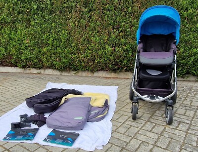Kinderwagen ICandy Apple 2 Pear Zweisitzer inkl.  Zubehör