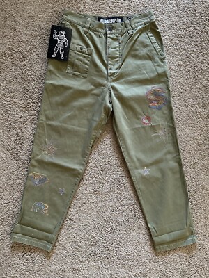 Size 32 - Billionaire Boys Club BB Sketch Pant Olive Embroidered NWT MSRP $215