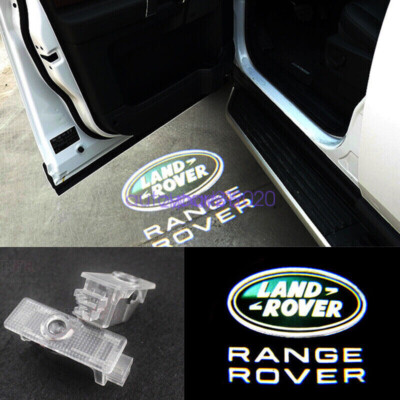 2Pcs Projector Ghost Shadow Light Door For Land Rover Discovery Range Rover