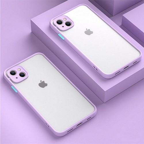 Case For iPhone 14 13 12 11 Pro Max X XR 8 7 6 Plus Clear Shockproof Matte Cover - Picture 19 of 22