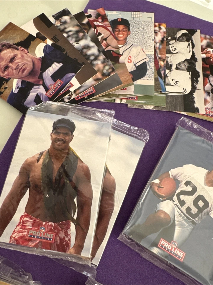 Pro Line 1992 Mobil Collection  9 SEALED PACKS/1 SAME COVER + MISC CARDS - Image 4 of 4