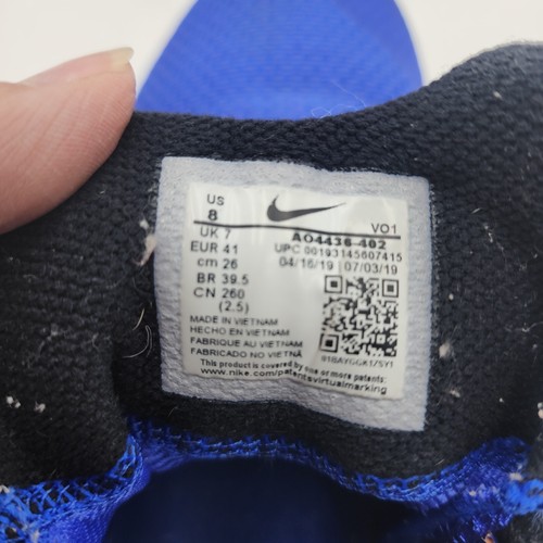 Nike Zoom Kyrie Flytrap A04436-402 Hombres Talla 8 Azul Tenis Zapatos Usados 2018 - Imagen 8 de 20