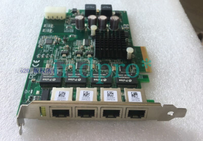 PCIe-GIE64+ 51-18519-0A40 camera image capture card 4 port network card