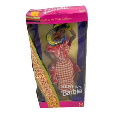 Barbie Dolls Of The World Collection Kenyan Doll Special Edition 1993 Toy  New