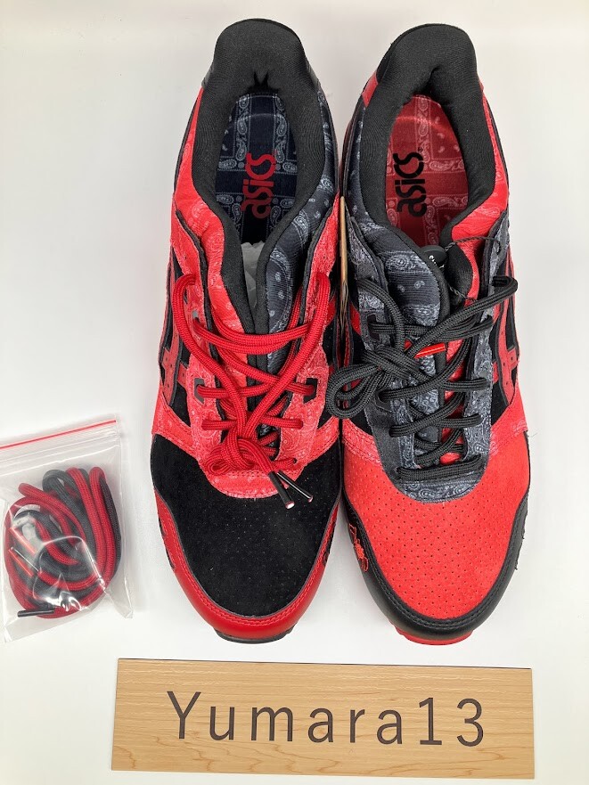 Asics GEL-LYTE III OG Black Red 22FW-S RedSpider Men 