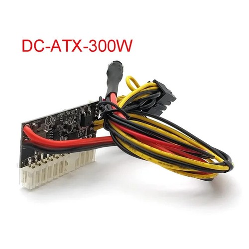 Haute Puissance 300W 12V DC5.5 2.5MM Mâle Entrée Dc-Atx Pic PSU Pico ATX Switch - 第 6/7 張圖片