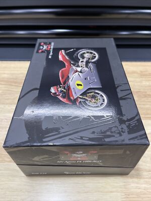 Minichamps Mv Agusta F4 1000 Ago 1/12 Scale Silver/red 122121720