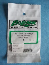 VINTAGE BOLINK 7207 5-40 X 1/4 NYLON INSERT LOCK NUTS BL-7207 NIP