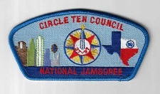 National Jamboree JSP Circle Ten Council BLU Bdr. [MK-4020]