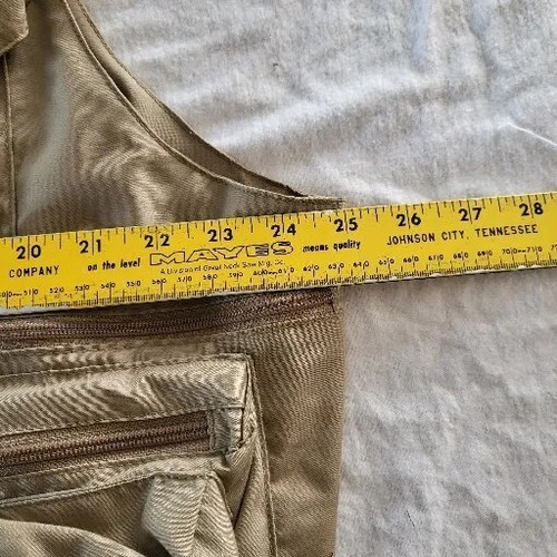 Columbia PFG Khaki Fishing Utility Vest Men's USA Size XL, Japan Size 3L - Picture 10 of 10