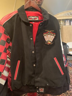 1997 81ST Indianapolis 500 Racing Leather Race Jacket Mens MEDIUM