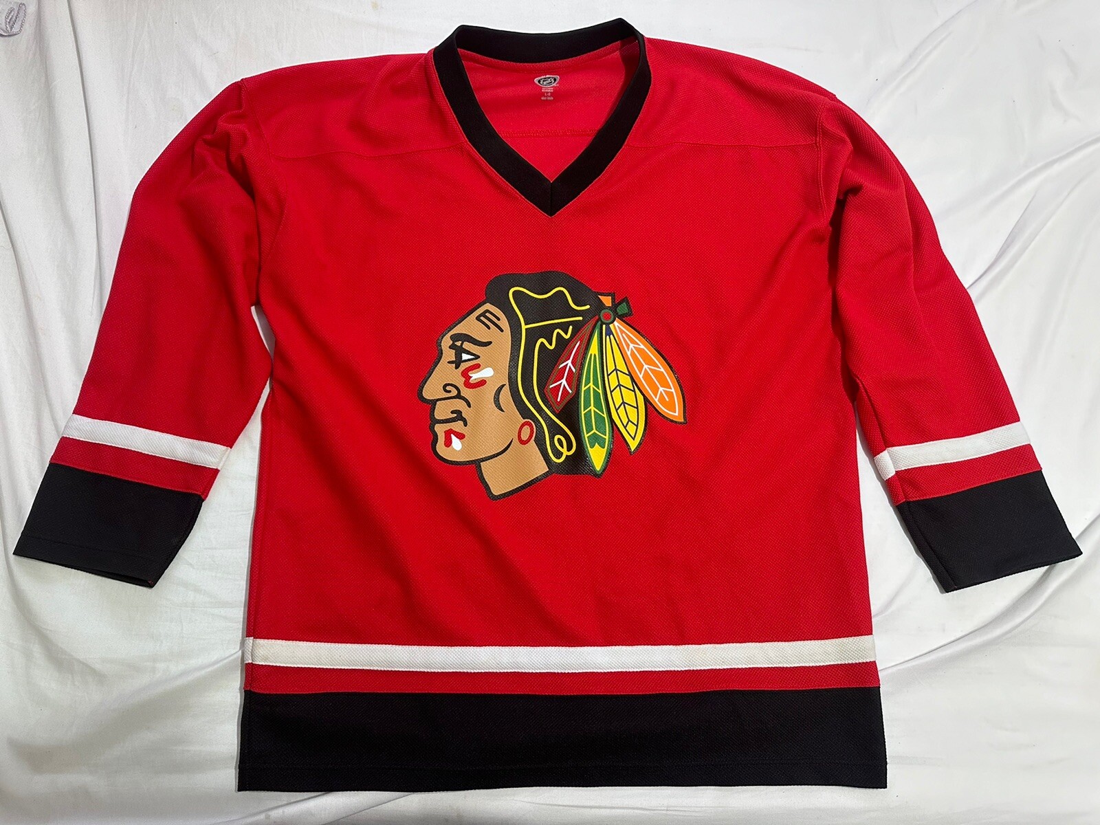 NHL Officially Licensed Mens Large Long Sleeve Hockey Shirt