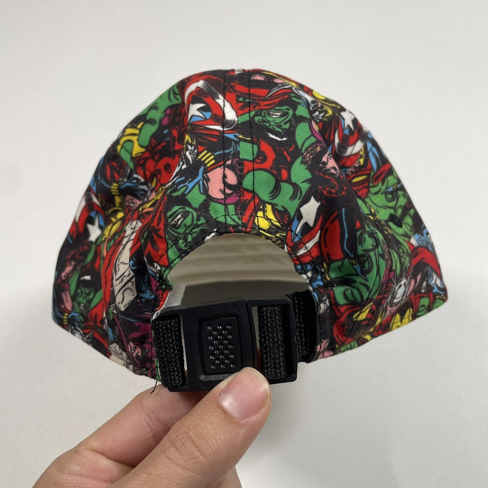 Marvel Comics Hat Cap Men Multicolor Strapback Iron Man Captain America Thor AOP