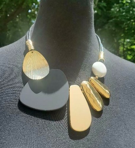 Unique Statement Necklace and Earrings 