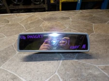 ☼2003-2008 VOLKSWAGEN PASSAT INTERIOR REAR VIEW MIRROR W/ MANUAL DIMMING OEM