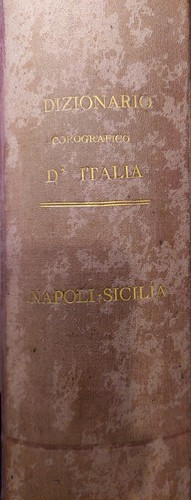 De Luca - Mastriani - Chorographisches Wörterbuch des Reiches Neapel - Civelli 1852 - Bild 3 von 11