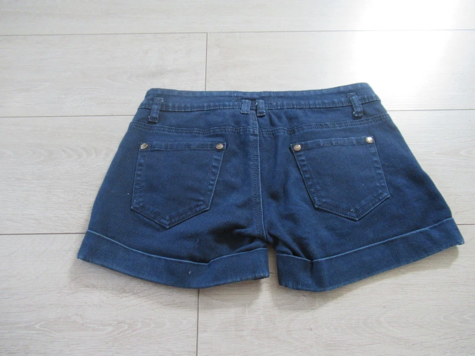Short en jean bleu marine Taille 36 Jennyfer - Photo 2/2