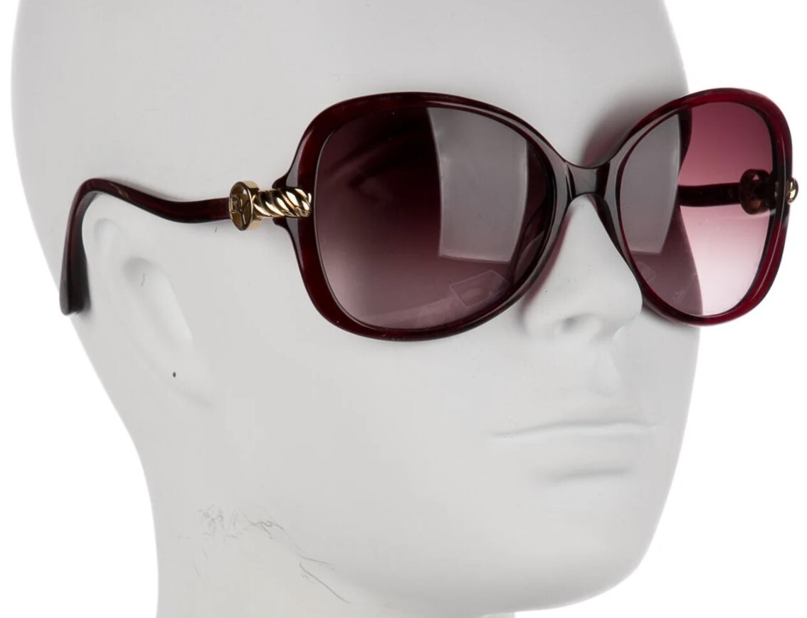DAVID YURMAN GARNET FRAME WOMANS SUNGLASSES DY075-06 David Yurman Sunglasses for Women | eBay main image 3