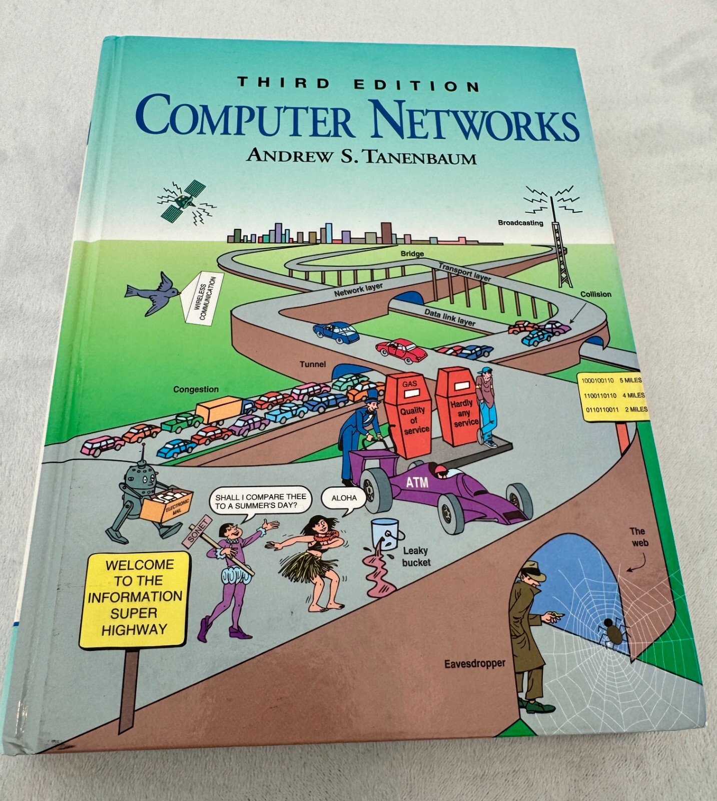 Computer Networks by Andrew S. Tanenbaum (1996, Hardcover) VERY GOOD ...